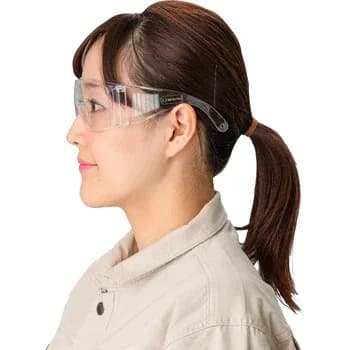 安全保護メガネ オールクリア 一眼型 - サムネイル 2