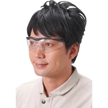 安全保護メガネ スポーティ・防曇・硬化処理 一眼型